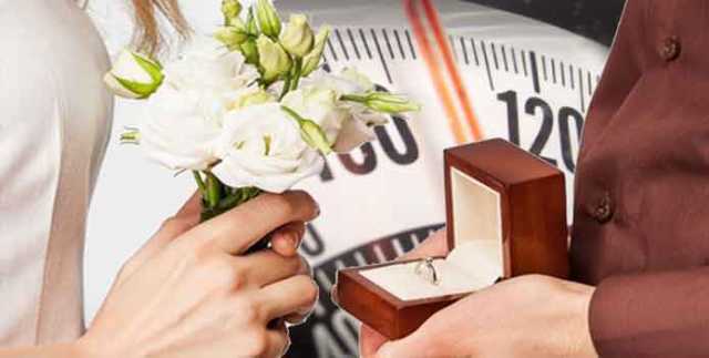 لماذا يزداد الوزن بعد الزواج