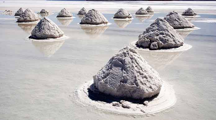 لماذا الملح أشهر الصخور الطبيعية